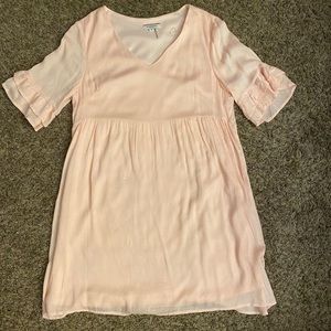 Blush pink swing dress size small